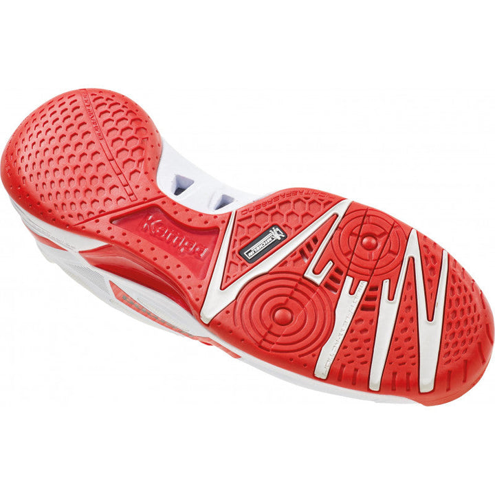 Kempa Wing Lite Blanc Rouge Femme