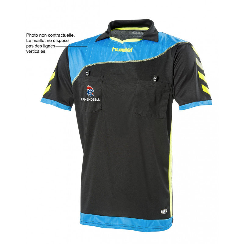 Maillot Arbitre Noir FFHB Handball