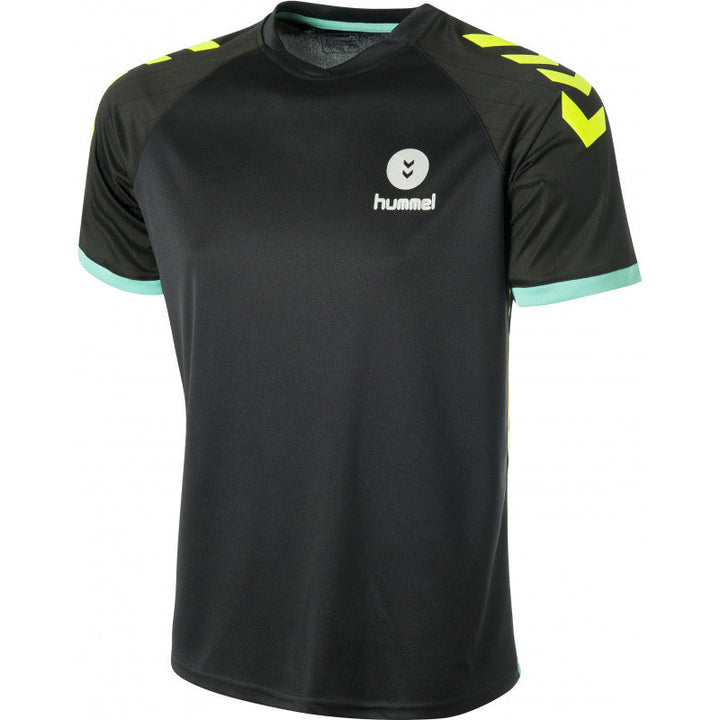 Maillot Hummel Trophy 2018 Noir Vert Jaune
