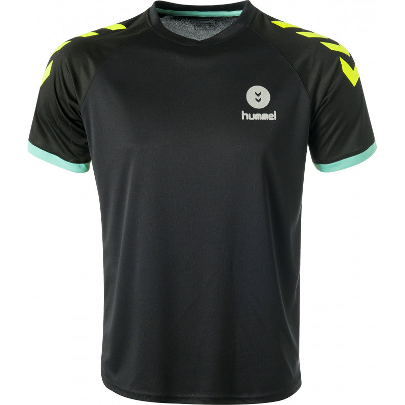 Maillot Hummel Trophy 2018 Noir Vert Jaune