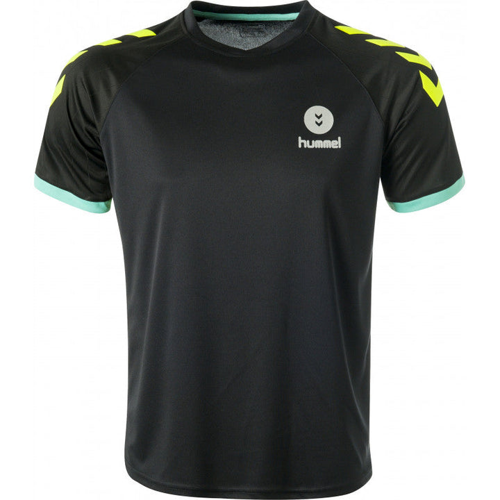 Maillot Hummel Trophy 2018 Noir Vert Jaune