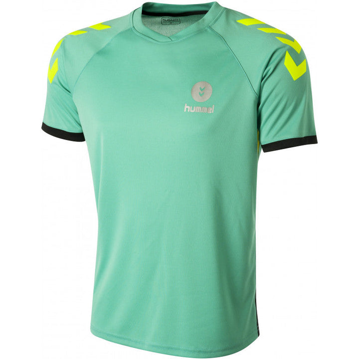 Maillot Hummel Trophy 2018 Vert Jaune Noir