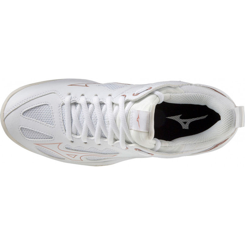 Mizuno Ghost Shadow Femme Blanc Bronze
