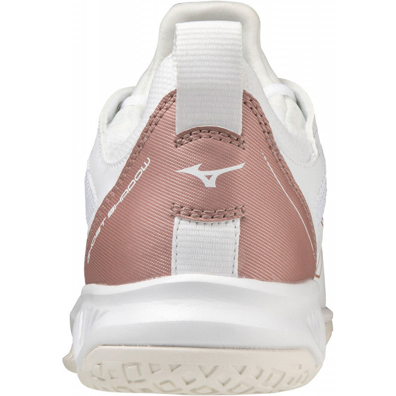 Mizuno Ghost Shadow Femme Blanc Bronze