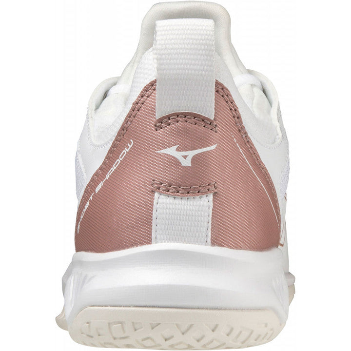 Mizuno Ghost Shadow Femme Blanc Bronze