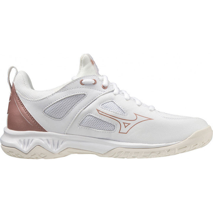 Mizuno Ghost Shadow Femme Blanc Bronze