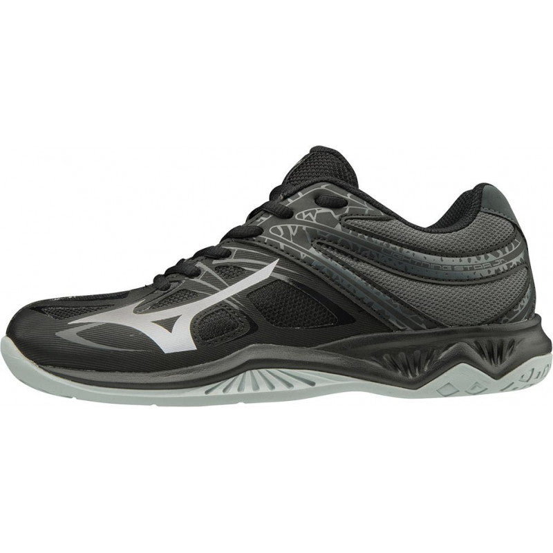 Mizuno Lightning Star Enfant Noir Gris