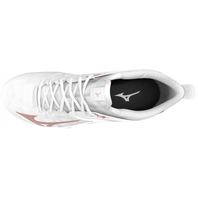 Mizuno Wave Dimension Femme Blanc Cuivre