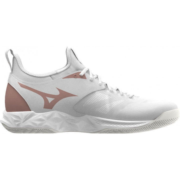 Mizuno Wave Dimension Femme Blanc Cuivre
