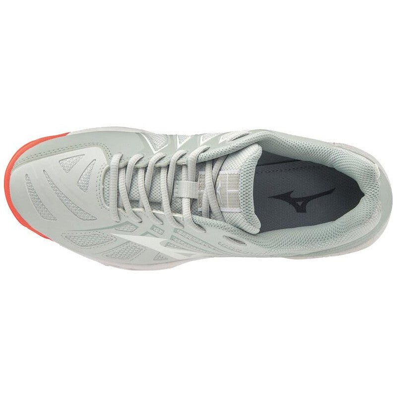 Mizuno Wave Hurricane 3 gris rose