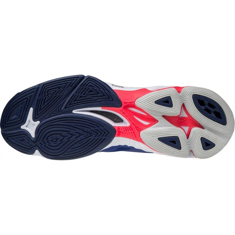 Mizuno Wave Lightning Z6 Bleu Blanc Rose Gris