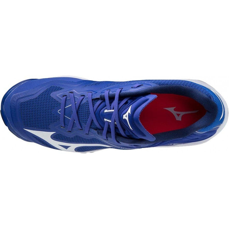 Mizuno Wave Lightning Z6 Bleu Blanc Rose Gris