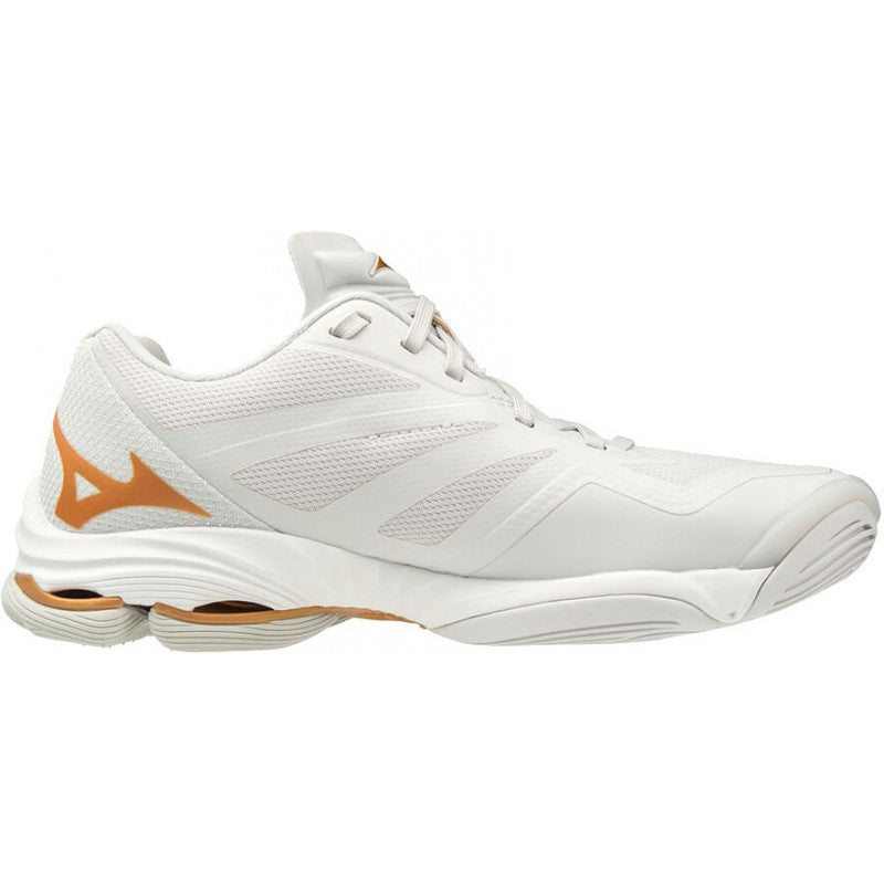 Mizuno Wave Lightning Z6 blanc or
