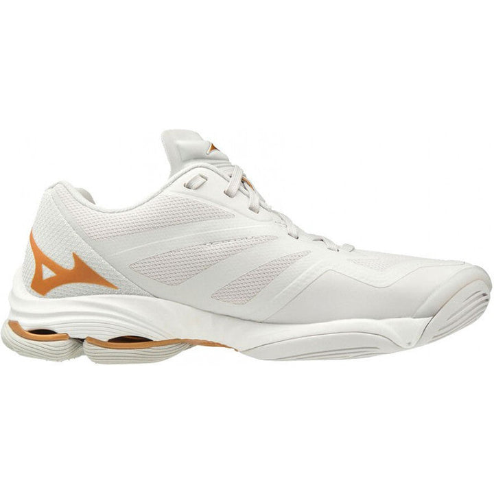 Mizuno Wave Lightning Z6 blanc or