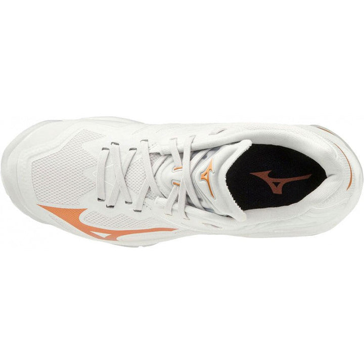Mizuno Wave Lightning Z6 blanc or