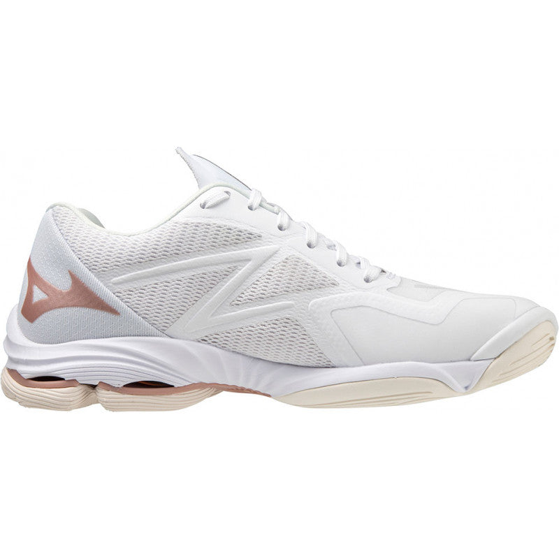 Mizuno Wave Lightning Z7 Femme Blanc Bronze