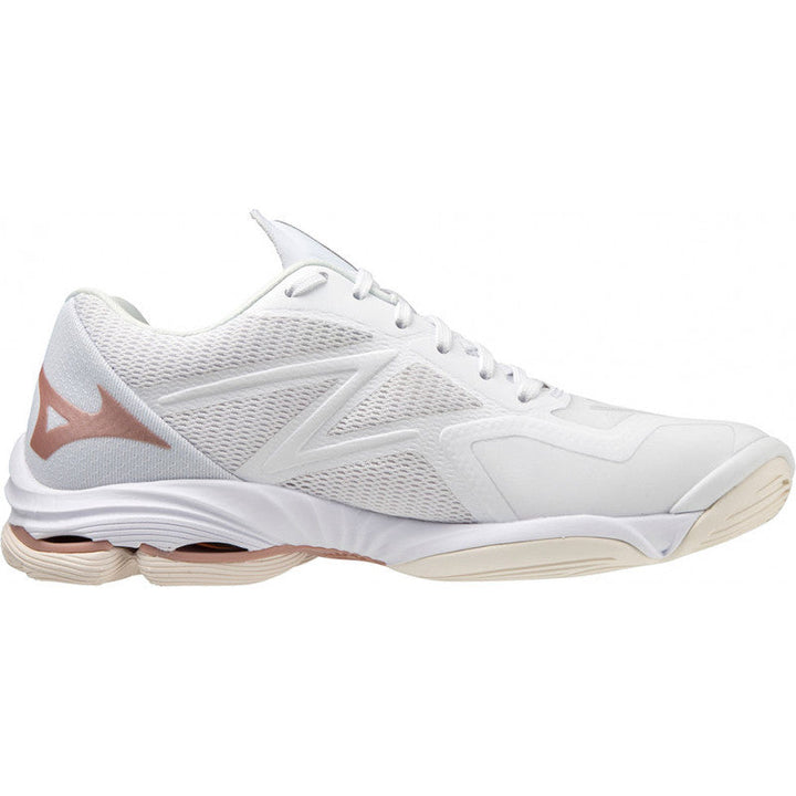 Mizuno Wave Lightning Z7 Femme Blanc Bronze