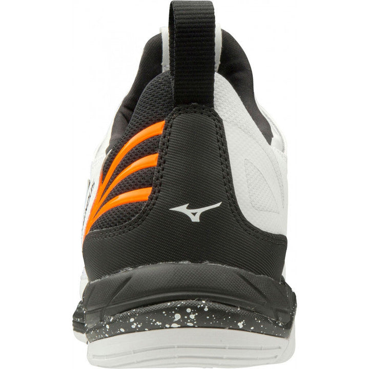 Mizuno Wave Luminous Blanc Noir Orange