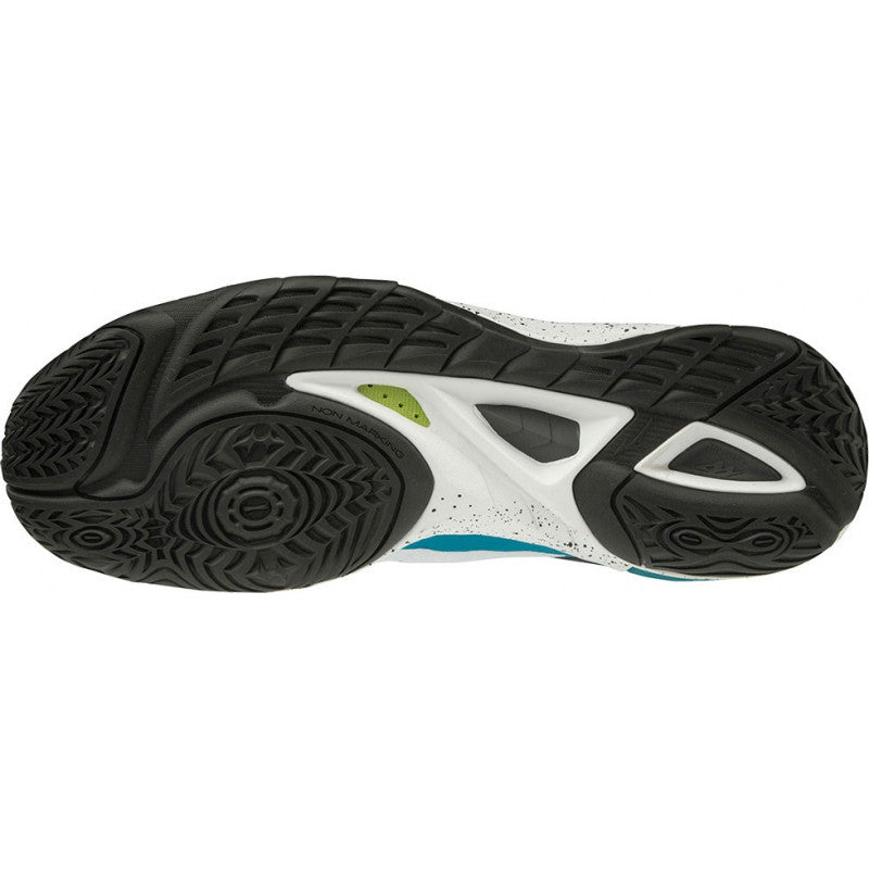 Mizuno Wave Mirage 3 blanc bleu noir