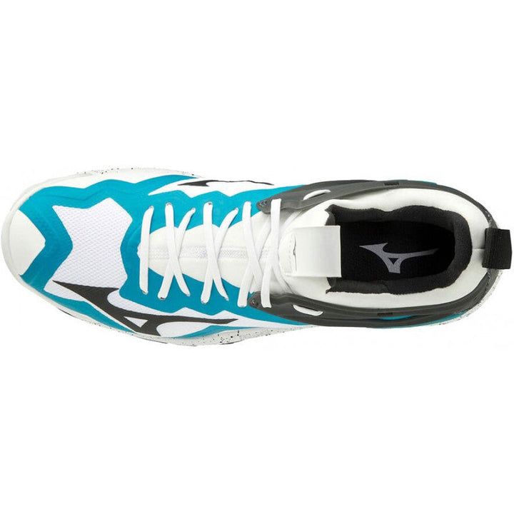 Mizuno Wave Mirage 3 blanc bleu noir