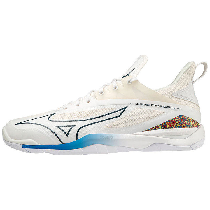 Mizuno Wave Mirage 4 Blanc Bleu Multicolore