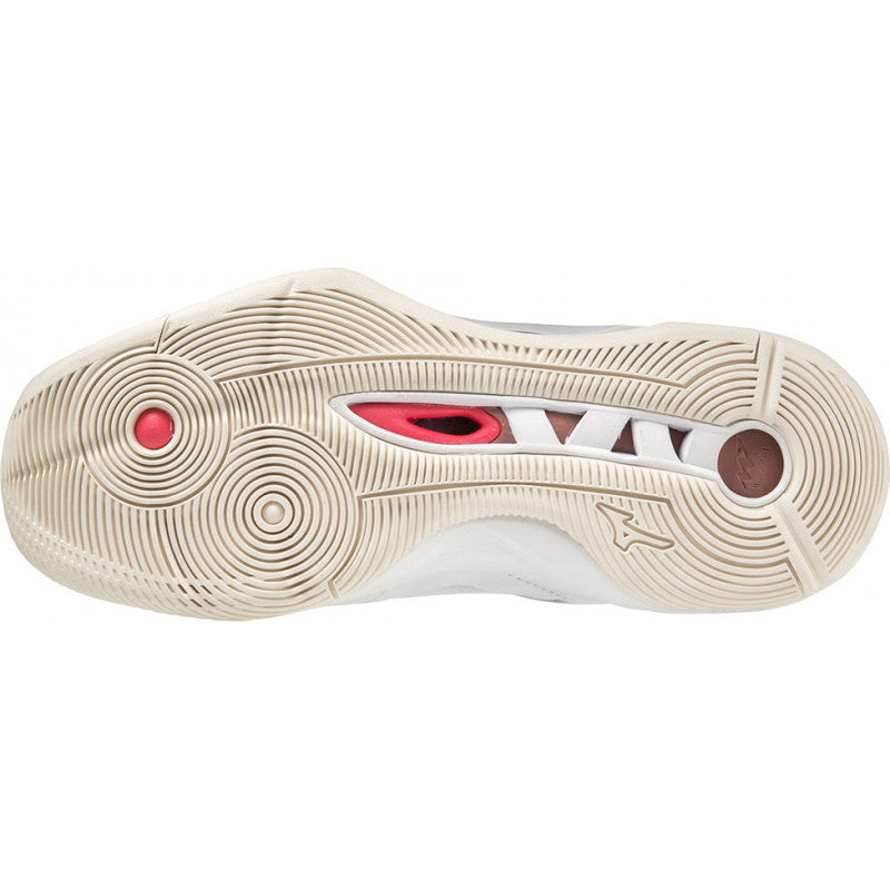Mizuno Wave Momentum 2 Femme Blanc Cuivre