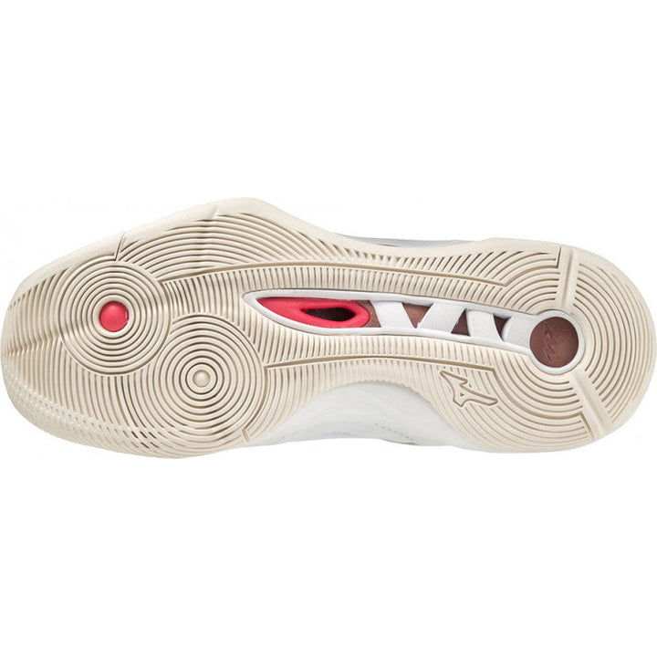 Mizuno Wave Momentum 2 Femme Blanc Cuivre