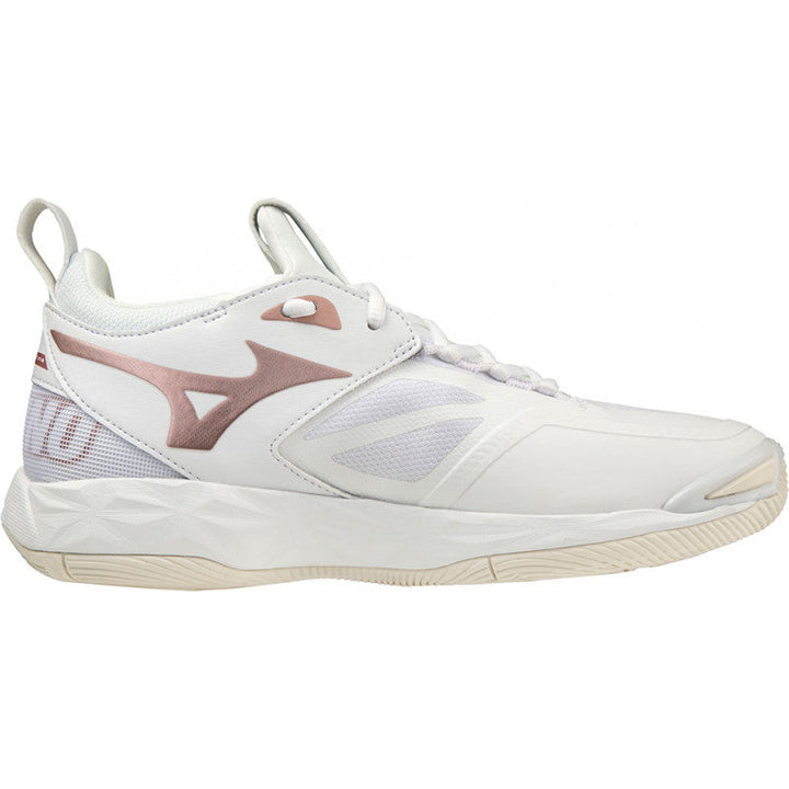 Mizuno Wave Momentum 2 Femme Blanc Cuivre
