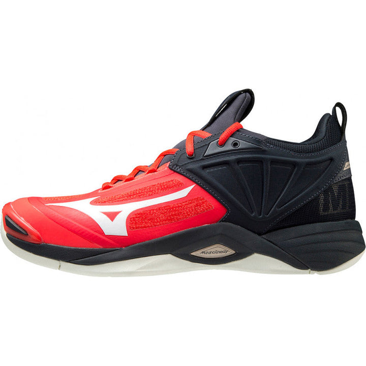 Mizuno Wave Momentum 2 Rouge Noir Blanc