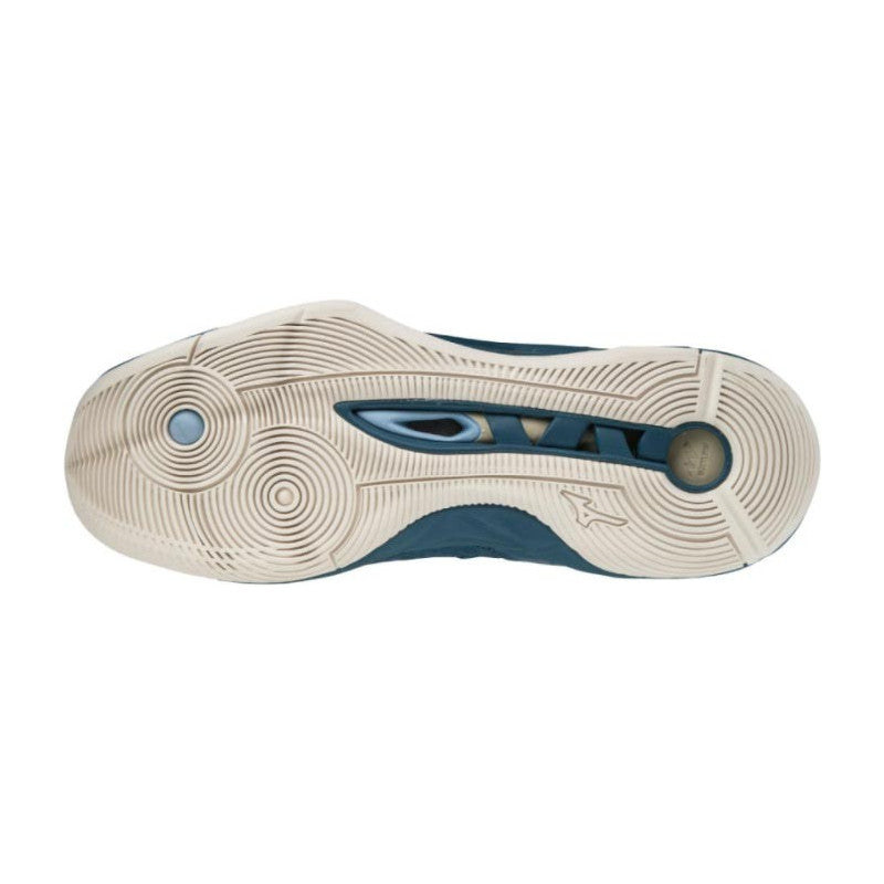 Mizuno Wave Momentum Bleu Or