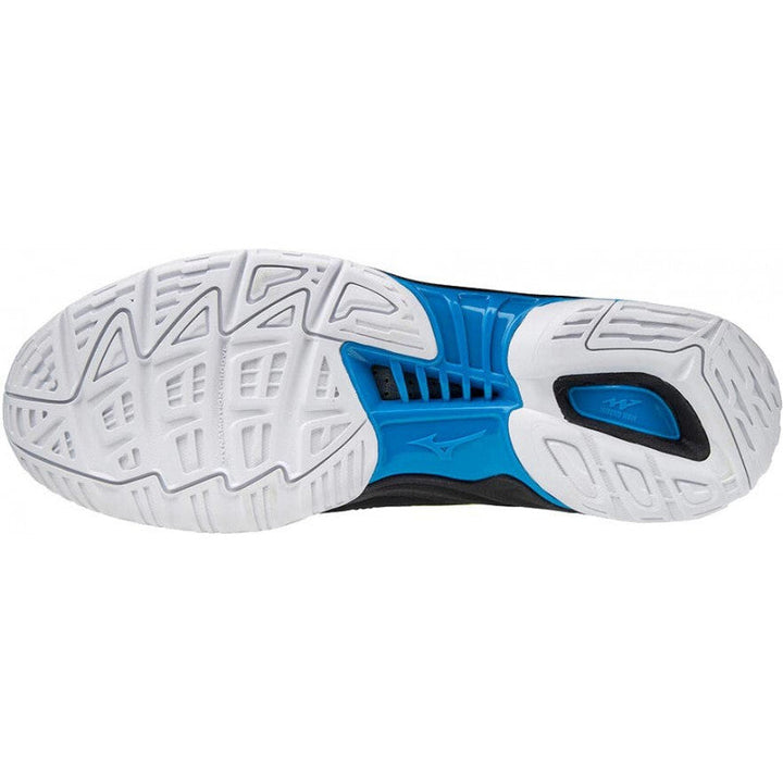 Mizuno Wave Phantom 2 Noir Blanc Bleu