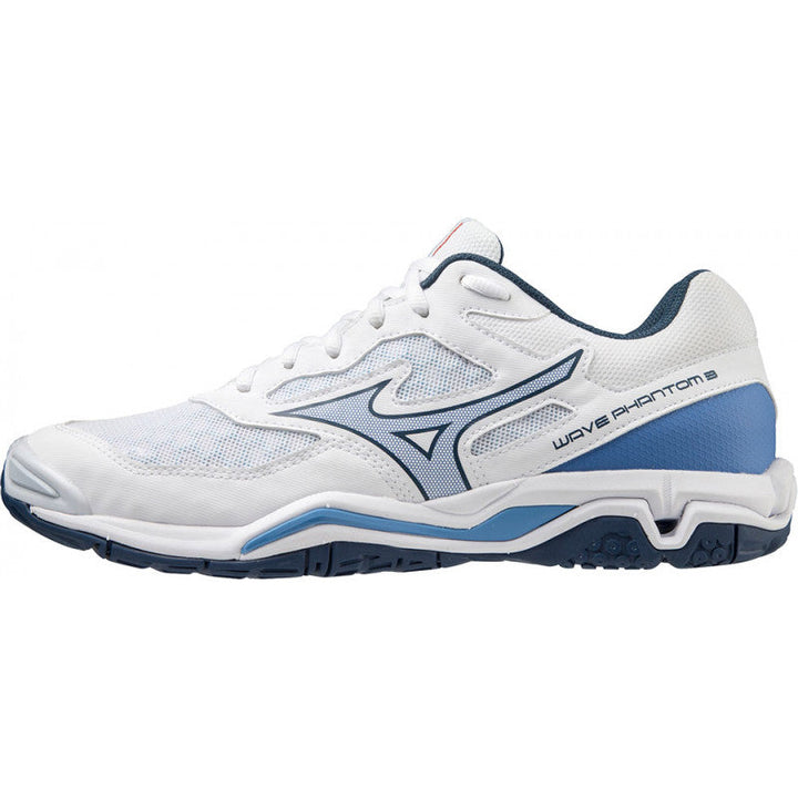 Mizuno Wave Phantom 3 Blanc Bleu