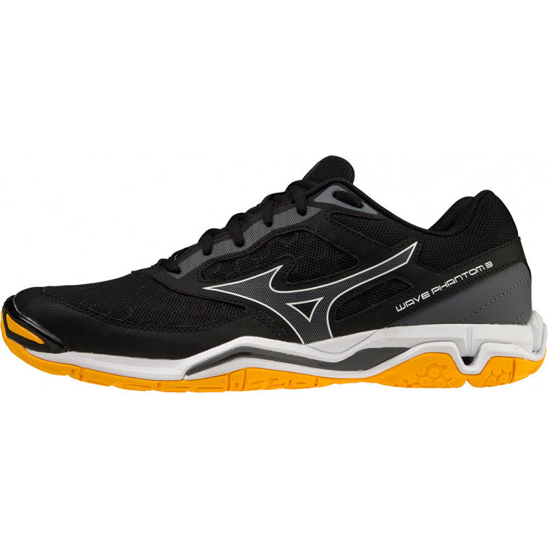 Mizuno Wave Phantom 3 Noir Blanc Marron