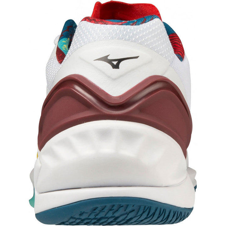 Mizuno Wave Stealth Neo Blanc Jaune Marron Bleu Vert