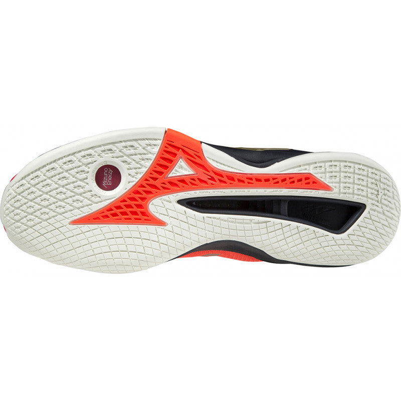 Mizuno Wave Stealth Neo Mid Noir Rouge Or