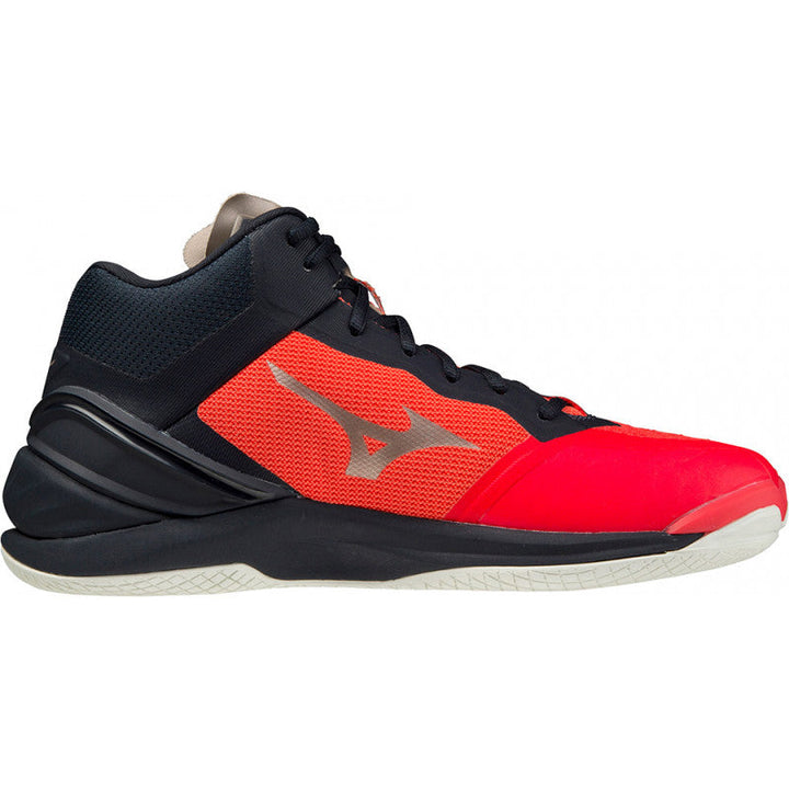 Mizuno Wave Stealth Neo Mid Noir Rouge Or