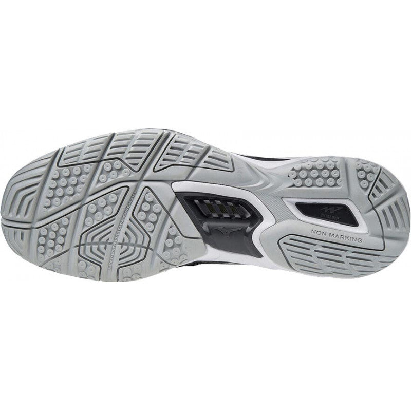 Mizuno Wave Stealth V Noir Blanc
