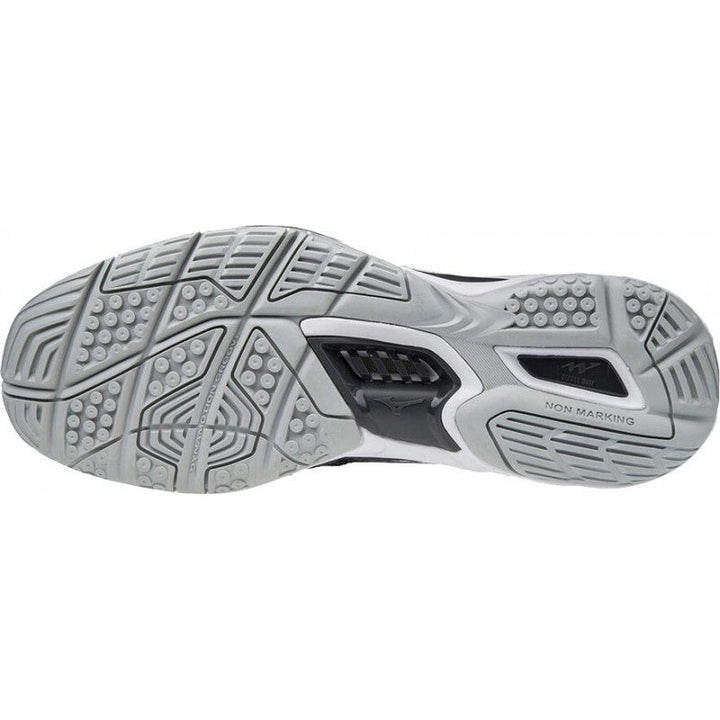 Mizuno Wave Stealth V Noir Blanc