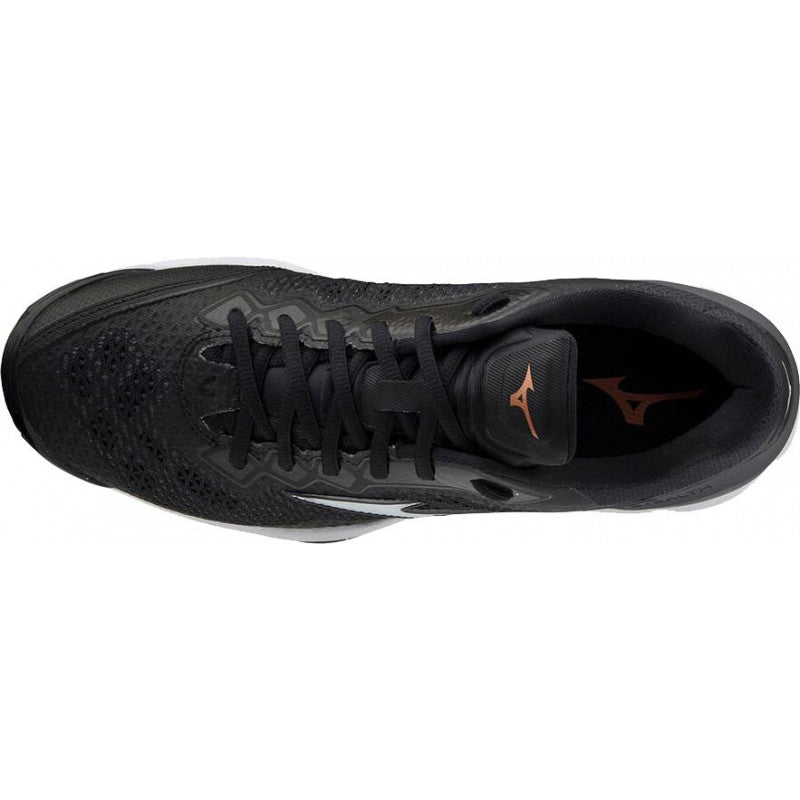 Mizuno Wave Stealth V Noir Blanc