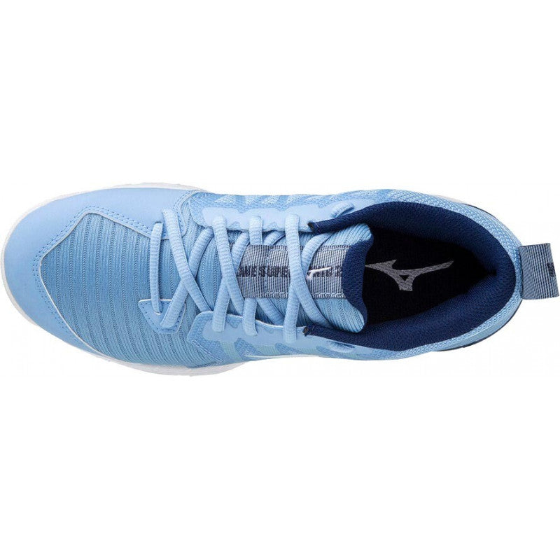 Mizuno Wave Supersonic 2 Bleu Ciel Blanc