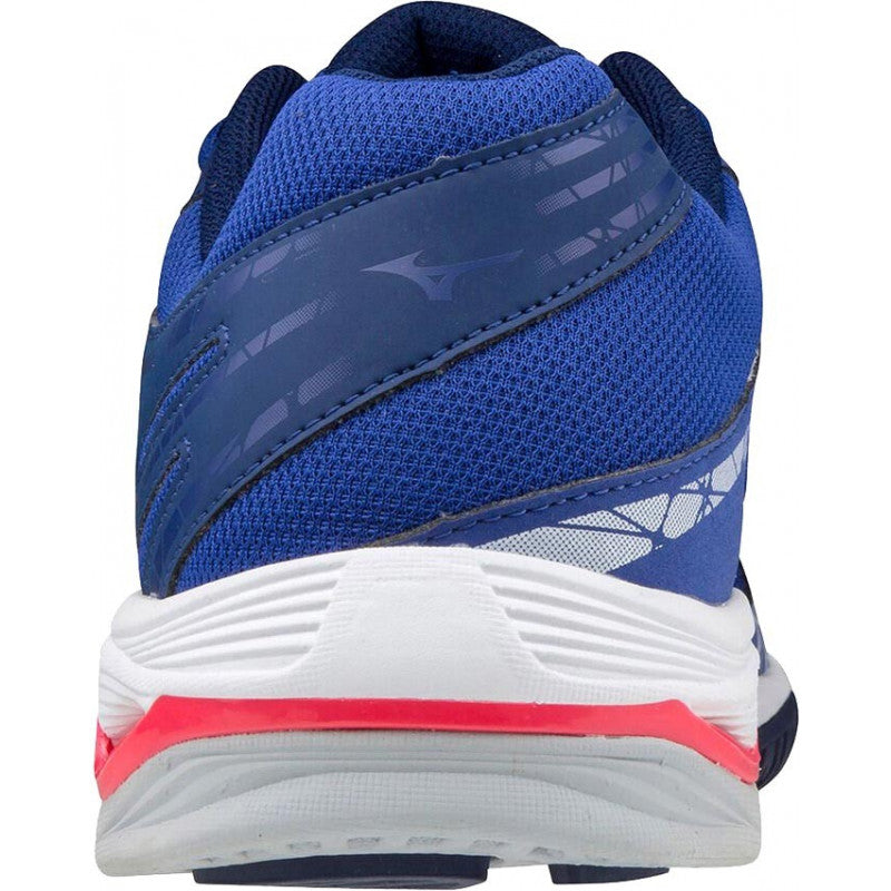 Mizuno Wave Voltage Bleu Blanc Rose