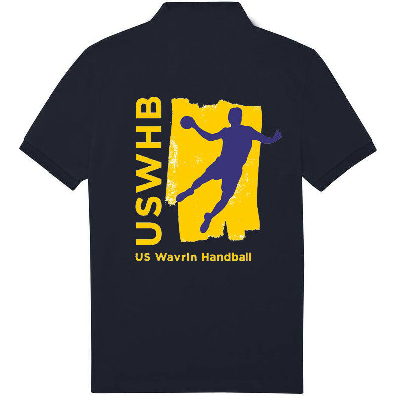 Polo US Wavrin Handball marine