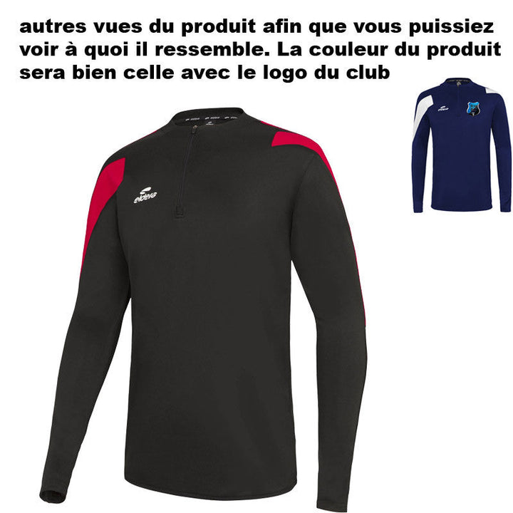 Roubaix Handball Club Sweat Col Zippe Action Eldera
