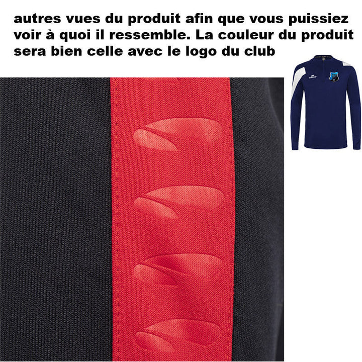 Roubaix Handball Club Sweat Col Zippe Action Eldera