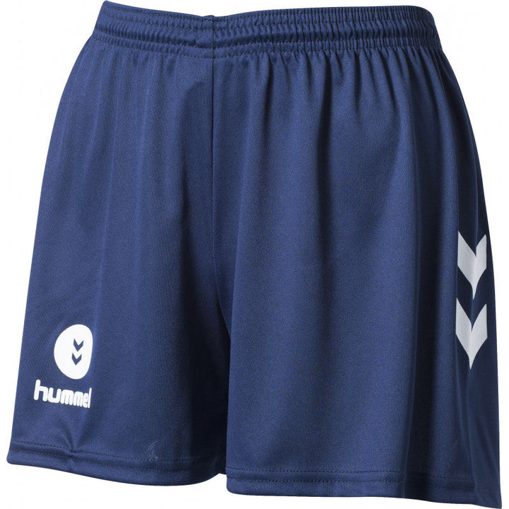 Short Femme Hummel Campaign bleu blanc
