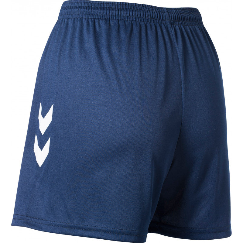 Short Femme Hummel Campaign bleu blanc