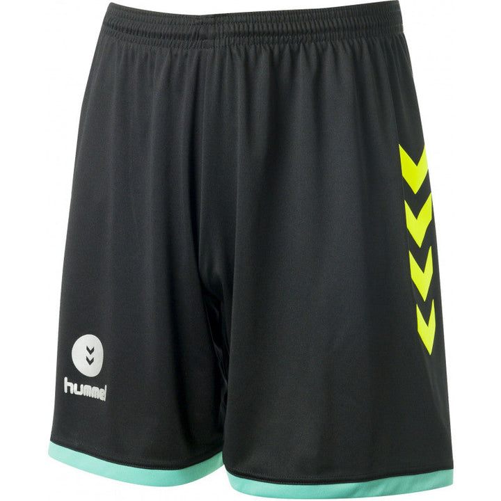 Short Hummel Trophy 2018 Noir Vert Jaune