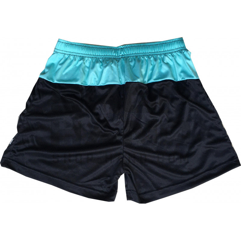 Short Select Fusion Vert Noir Femme