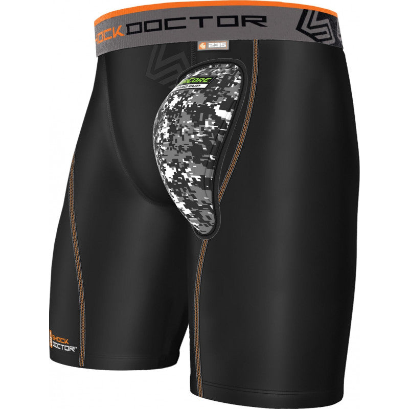 Short de Compression à Coquille Dure