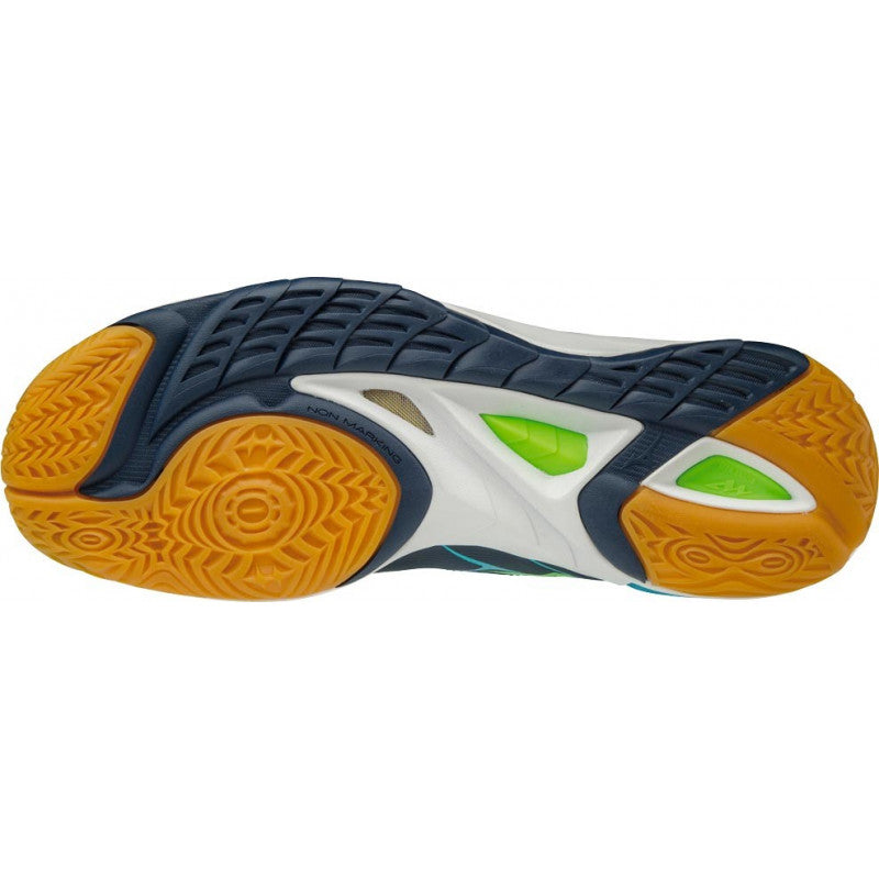 Wave Mirage 2 Mizuno Bleu Vert